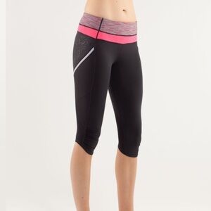 Lululemon Run with me crop pants size 4